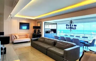 Apartamento para venda com 2 suítes no greenville platno em patamares com infraestrutura e vista mar andar alto