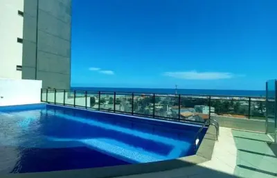 Apartamento com 3 suítes para venda em patamares no colina a edifício mansão baia de santorini com infraestrutura completa 2 garagens cobertas
