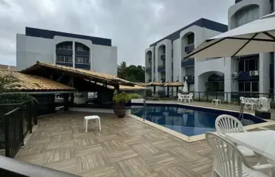 Apartamento tipo village com 1 quarto e 2 banheiro 1 vaga de garagem com infraestrutura completa próximo praia