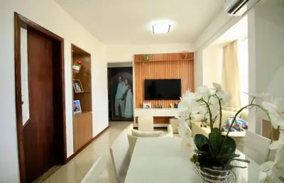 Apartamento com 2 quartos e 1 suíte e 1 vaga de garagem em brotas para venda