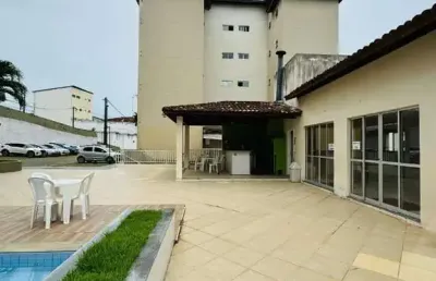 Apartamento com 2 quartos e 1 suíte varanda 1 vaga de garagem infraestrutura completa em lauro de freitas para venda no condomínio jardins lauro