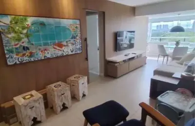 Apartamento mobiliado com 3 quartos e 1 suíte com infraestrutura completa em patamares para venda na rua bicuiba