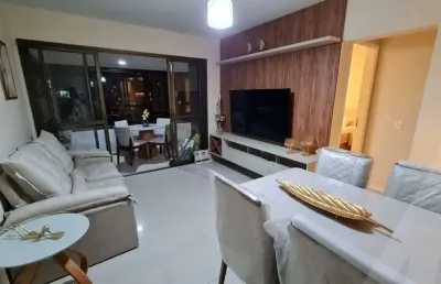 Apartamento quarto e sala para locação no alphaville mobiliado no condomínio art ville com infraestrutura completa
