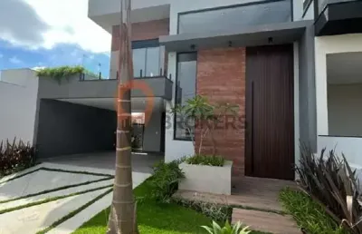 Casa em condomínio de luxo em cézar de souza, mogi das cruzes-sp: 3 quartos, 3 suítes, 3 salas, 4 banheiros, 6 vagas, 204m². venha conferir!