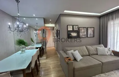 Apartamento à venda no tatuapé, analia franco, vila gomes cardim: 3 quartos, 2 suítes, 2 salas, 3 banheiros, 2 vagas, 87m². venha conferir!