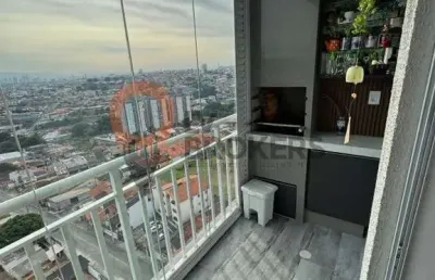 Cobertura de luxo à venda em mogi das cruzes-sp, 3 quartos, 1 suíte
