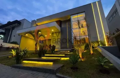 Condominio mosaico essence - casa terrea - 4 suites - home office - piscina - planejados