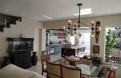 Casa à venda em condomínio, com 3 suítes e piscina, nova pompéia, piracicaba, sp