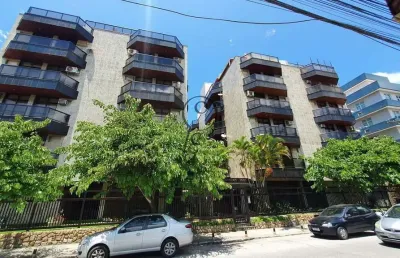 Apartamento 600 m da praia do forte à venda, 3 dormitorios(suíte), 1 vaga de garagem em passagem, c