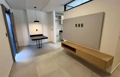 Alugo apartamento com 1 quarto indianopolis semi mobiliado