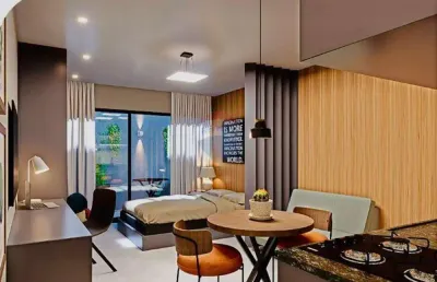 Único - loft com garden - lançamento moderno em são francisco.