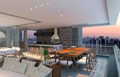 Apartamento com 4 quartos à venda em vila gomes cardim - sp