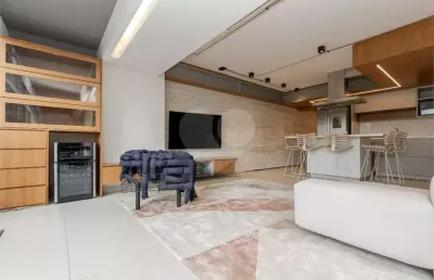 Apartamento com 1 quartos à venda em brooklin paulista - sp
