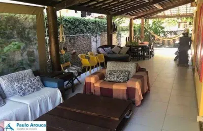 Casa em condomínio fechado com 4 quartos à venda na Rua Desembargador Lafayette Velloso, Piatã, Salvador