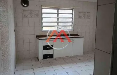 Casa padrão para locação, vila palmares, santo andré, sp