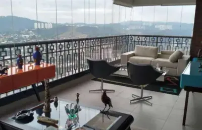 Lindo apartamento mobiliado alugado com renda com 4 dormitórios, 285 m² para venda no atria em alphaville - barueri/sp