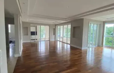 Apartamento com 4 dormitórios para alugar, 367 m² por r$ 31.000/mês - edifício penthouses - alphaville - tamboré - santana de parnaíba/sp