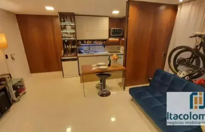 Apartamento mobiliado à venda no splendya i alphaville