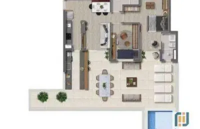 Apartamento garden à venda no edifício vedara - entrega em 2025
