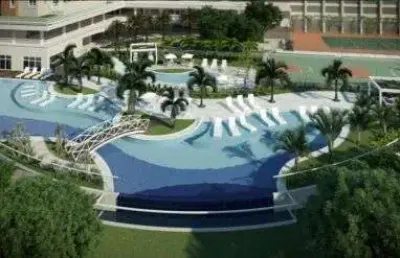 Apartamento mobiliado para venda no boulevard tamboré