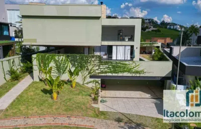Casa mobiliada para venda e locação no residencial itahyê, tamboré