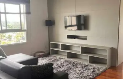 Apartamento mobiliado à venda no igloo, em alphaville