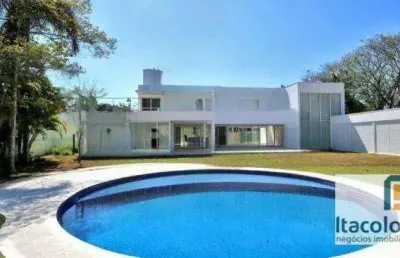 Casa com 4 dormitórios à venda, 900 m² por r$ 17.500.000 - residencial dez (alphaville) - santana de parnaíba/sp