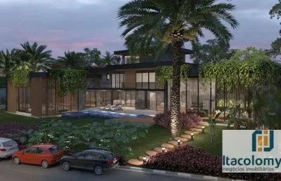 Casa com 5 dormitórios à venda, 1366 m² por r$ 47.000.000 - residencial três (tamboré) - santana de parnaíba/sp