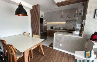 Apartamento à venda, 83 m² por r$ 1.050.000,00 - centro comercial jubran - barueri/sp