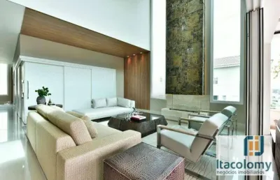 Casa com 4 dormitórios à venda, 510 m² por r$ 8.500.000 - residencial burle marx - santana de parnaíba/sp