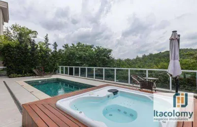 Casa com 4 dormitórios, 465 m² - venda por r$ 5.600.000,00 ou aluguel por r$ 33.792,00/mês - gênesis 1 - santana de parnaíba/sp