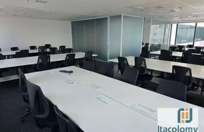 Andar corporativo mobiliado para locação no complexo madeira hotel