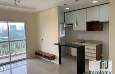 Apartamento com 2 dormitórios para alugar, 66 m² por r$ 5.900/mês - empresarial 18 do forte - barueri/sp