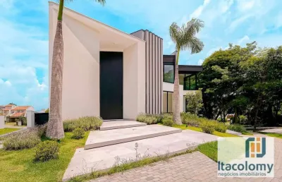 Casa com 4 dormitórios à venda, 664 m² por r$ 8.500.000 - tamboré - santana de parnaíba/sp