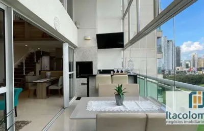 Apartamento com 3 dormitórios à venda, 145 m² por r$ 2.200.000 - alphaville - barueri/sp