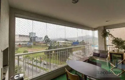 Apartamento com 3 dormitórios à venda, 132 m² por r$ 1.600.000 - tamboré polo empresarial - santana de parnaíba/sp
