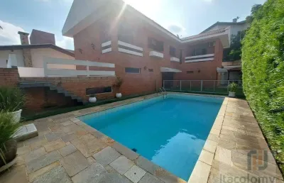 Casa para alugar, 411 m² por r$ 14.250,00/mês - residencial 5 - santana de parnaíba/sp