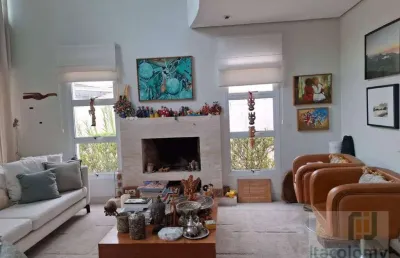 Casa com 3 dormitórios para alugar, 400 m² por r$ 21.350/mês - alphaville 04 - alphaville -santana de parnaíba/sp