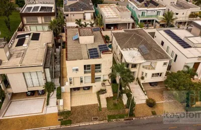 Casa com 5 dormitórios à venda, 468 m² por r$ 4.300.000 - burle marx - alphaville -santana de parnaíba/sp