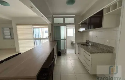 Apartamento com 2 dormitórios para alugar, 80 m² por r$ 7.200/mês - edifício monte carlo - alphaville -barueri/sp