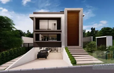 Casa com 4 dormitórios à venda, 557 m² por r$ 5.700.000 - alphaville 04 - santana de parnaíba/sp