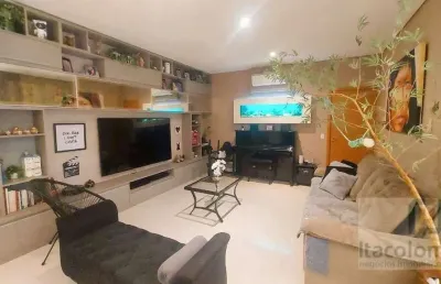Apartamento garden com 3 dormitórios à venda, 242 m² por r$ 3.500.000 - edifício boulevard tamboré - alphaville - santana de parnaíba/sp