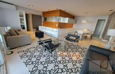 Apartamento com 3 dormitórios para alugar, 165 m² por r$ 16.450/mês - edifício mont blanc - alphaville industrial -  barueri/sp