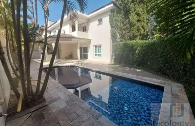 Casa com 4 dormitórios para alugar, 370 m² por r$ 20.300,00/mês - alphaville 04 - santana de parnaíba/sp