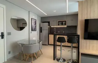 Apartamento com 1 quarto para alugar na Avenida Copacabana, Alphaville, Barueri