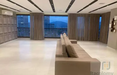 Apartamento com 3 dormitórios para alugar, 285 m² por r$ 40.000/mês - edifício átria -alphaville- barueri/sp