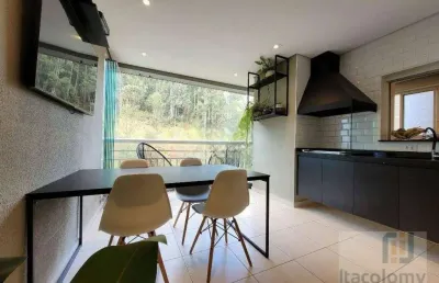 Apartamento com 3 dormitórios para alugar, 123 m² por r$ 15.000,02/mês - tamboré - santana de parnaíba/sp