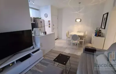Apartamento com 1 dormitório, 51 m² - venda por r$ 740.000,00 ou aluguel por r$ 5.301,00/mês - empresarial 18 do forte - barueri/sp