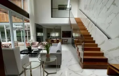 Casa maravilhosa mobiliada à venda no alphasitio alphaville