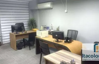 Sala comercial mobiliada à venda no office grajaú - alugada com renda
